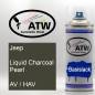 Preview: Jeep, Liquid Charcoal Pearl, AV / HAV: 400ml Sprühdose, von ATW Autoteile West.